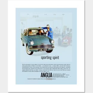 FORD ANGLIA - advert Posters and Art
